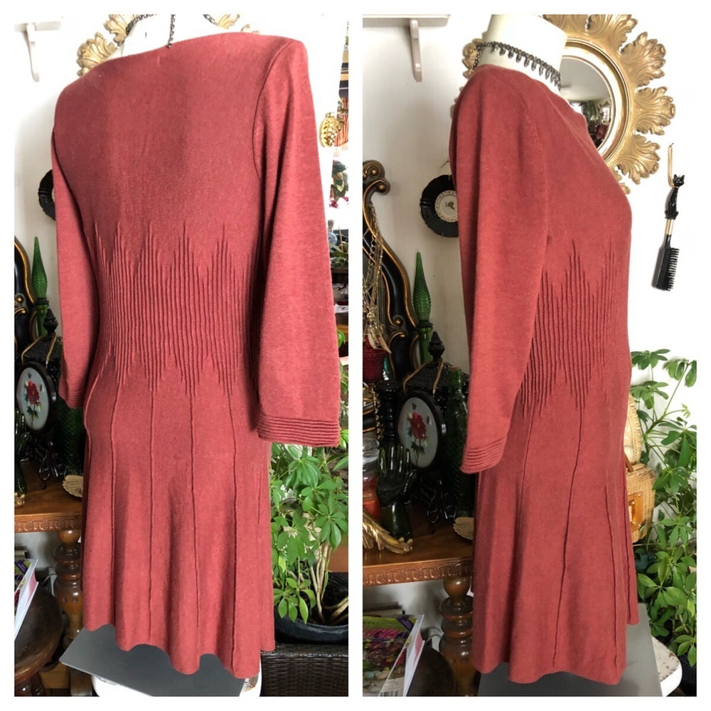 Pumpkin Sweater Dress - Picture 5 of 7